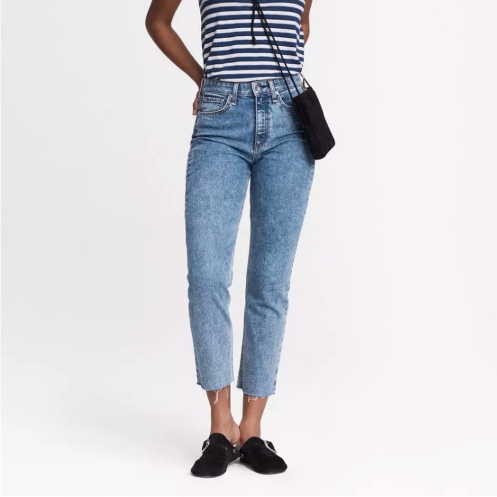 Rag and bone women’s jeans: nina High-Rise Cigarette - Calypso